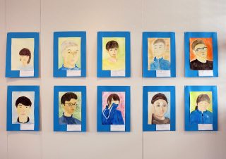 市内小中学校絵画 書道展 は3月1日まで 安田侃彫刻美術館 アルテピアッツァ美唄