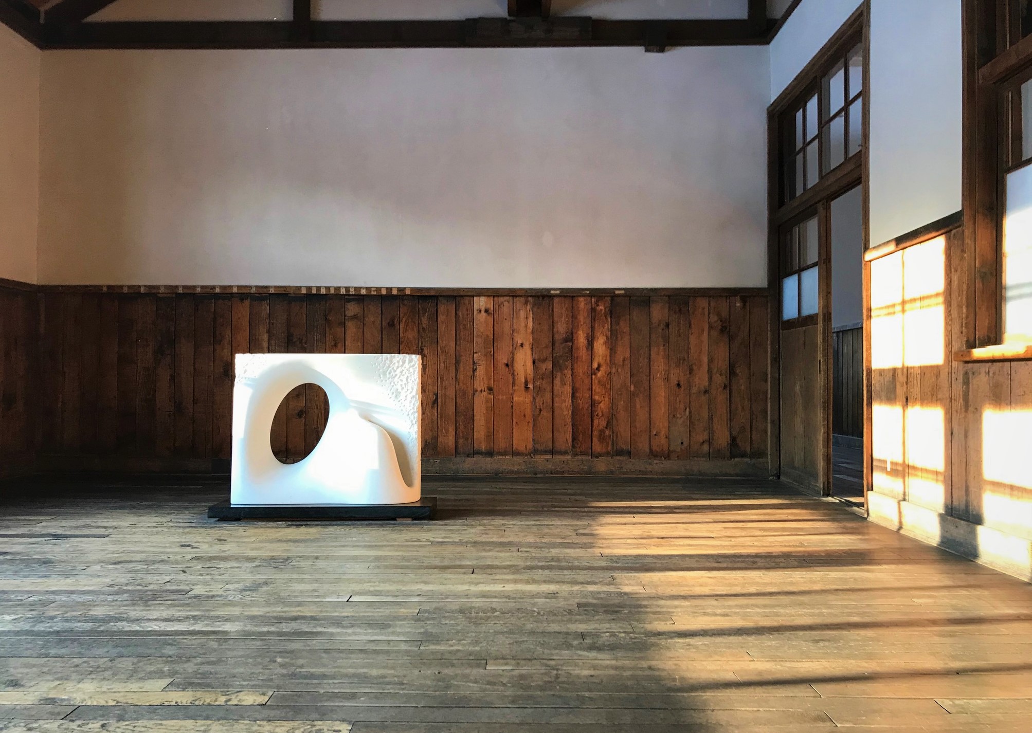 冬ならでは 安田侃彫刻美術館 アルテピアッツァ美唄