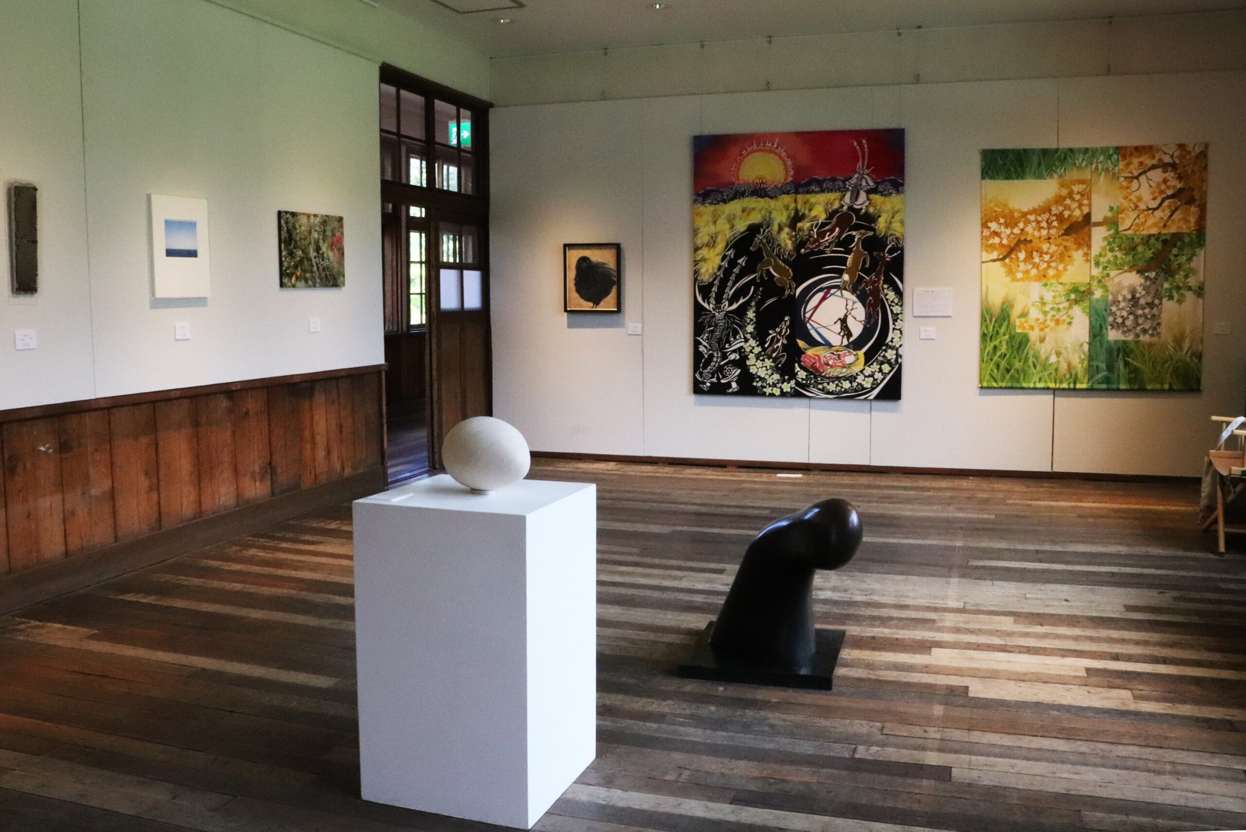 BIBAIでアート&京都芸術大学教員と北海道OB展